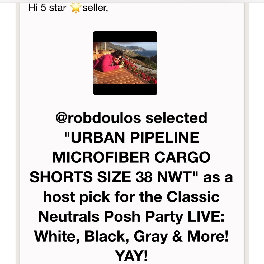 🥂HP🥂 URBAN PIPELINE MICROFIBER CARGO SHORTS SIZE 38 NWT - Picture 8 of 8